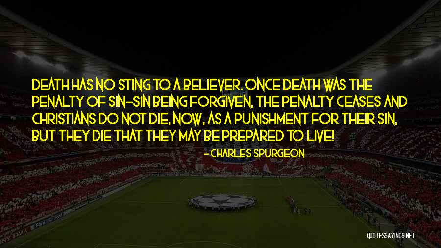 The Sting Of Death Quotes By Charles Spurgeon