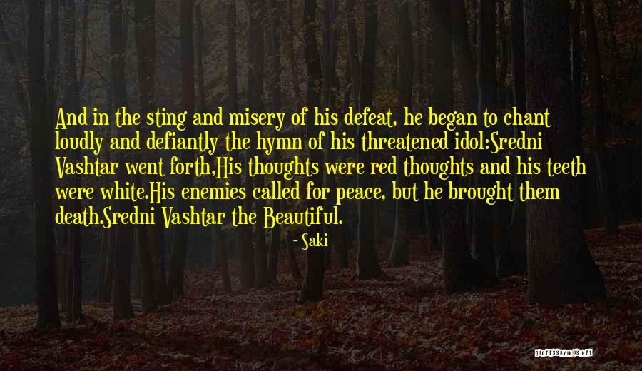 The Sting Of Death Quotes By Saki