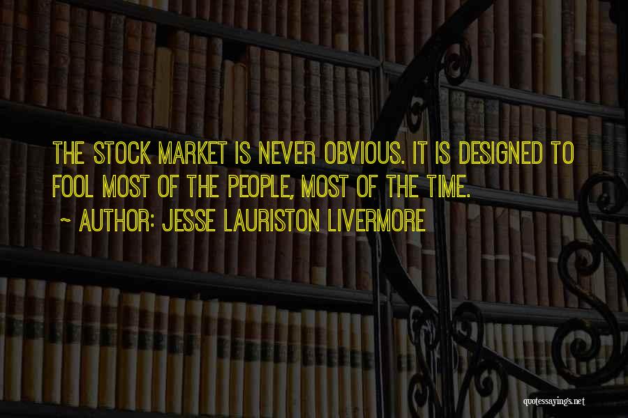 The Stock Market Quotes By Jesse Lauriston Livermore