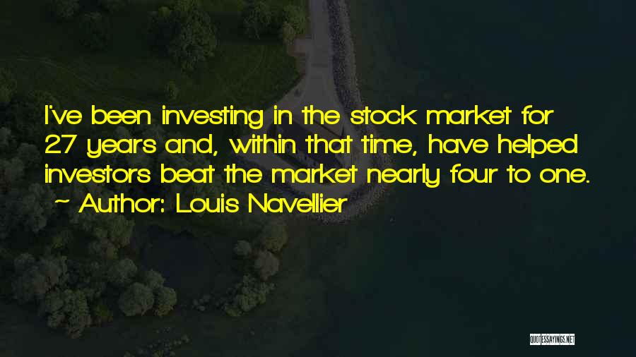 The Stock Market Quotes By Louis Navellier