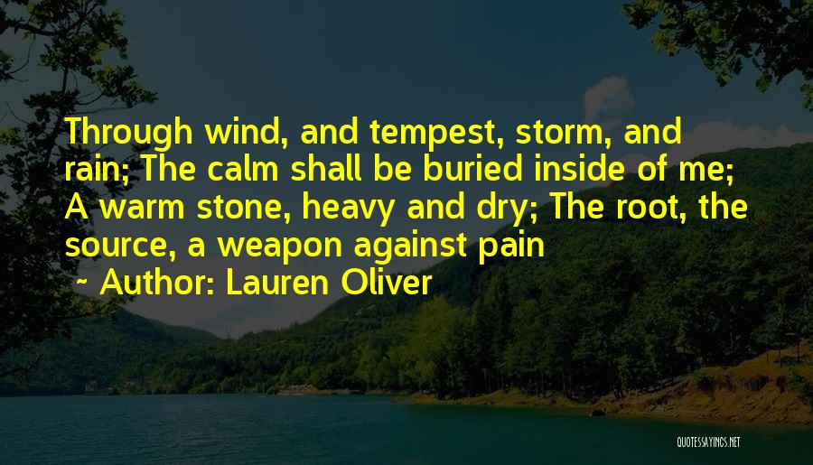 The Storm In The Tempest Quotes By Lauren Oliver