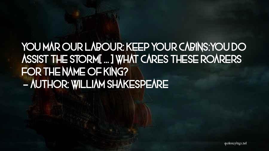 The Storm In The Tempest Quotes By William Shakespeare