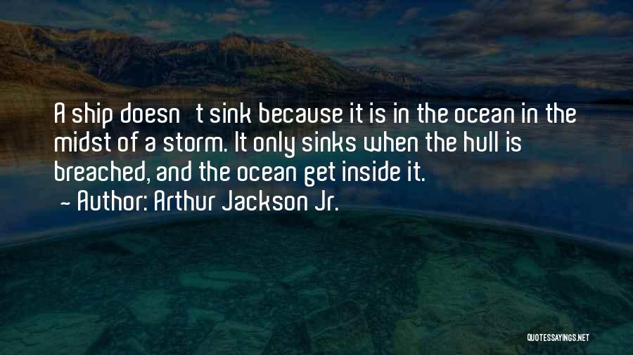 The Storm Inside Quotes By Arthur Jackson Jr.