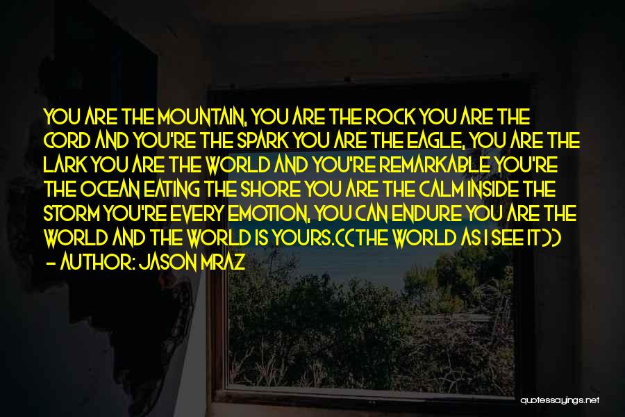 The Storm Inside Quotes By Jason Mraz