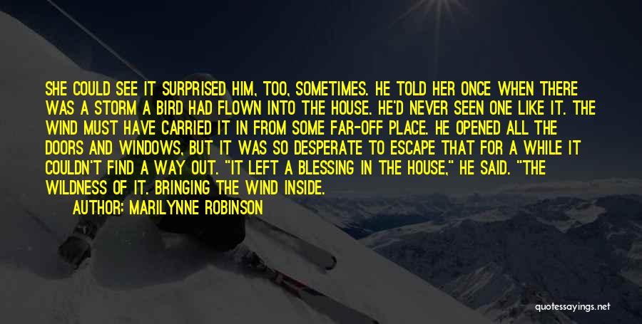 The Storm Inside Quotes By Marilynne Robinson