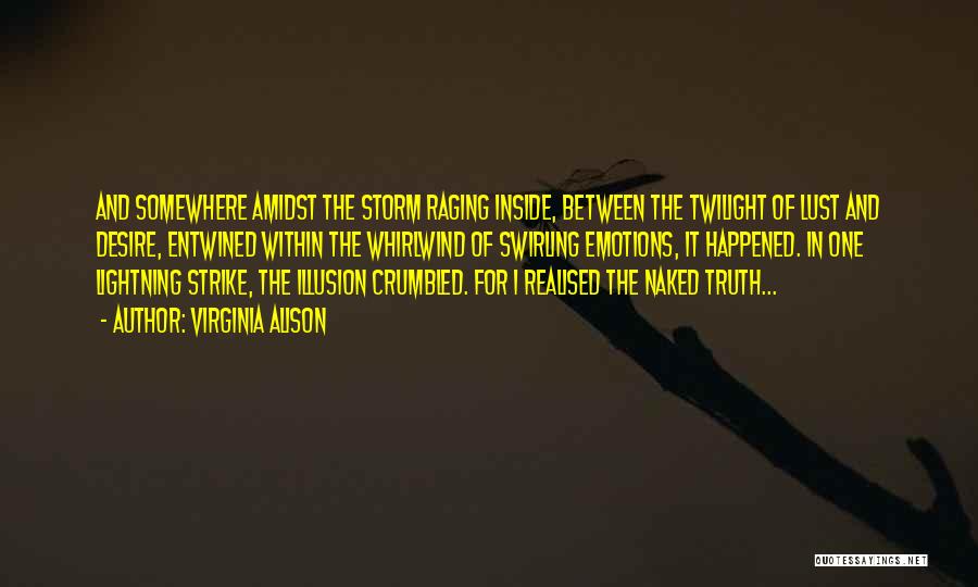 The Storm Inside Quotes By Virginia Alison