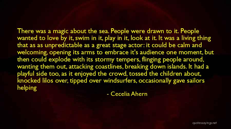 The Stormy Sea Quotes By Cecelia Ahern