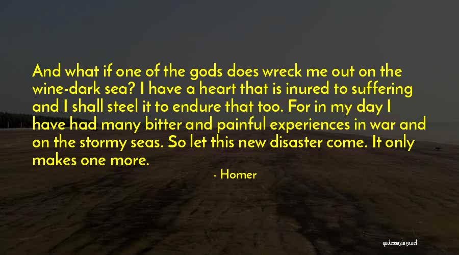 The Stormy Sea Quotes By Homer