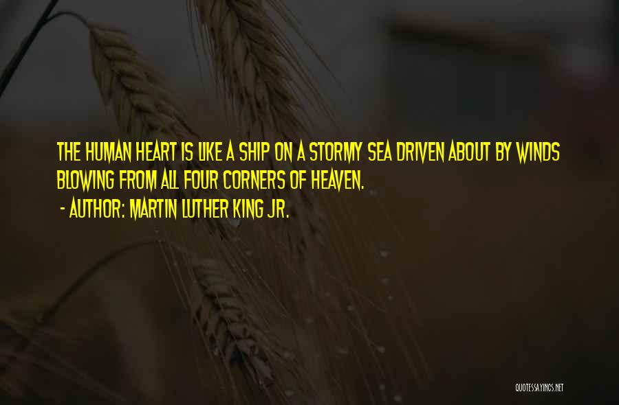 The Stormy Sea Quotes By Martin Luther King Jr.