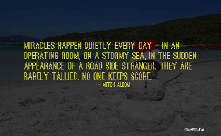 The Stormy Sea Quotes By Mitch Albom