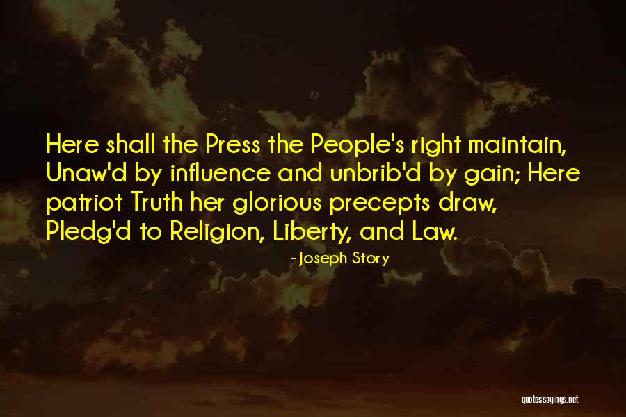 The Story Of Liberty Quotes By Joseph Story