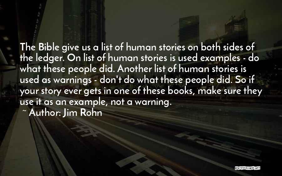 The Story Of Us Book Quotes By Jim Rohn