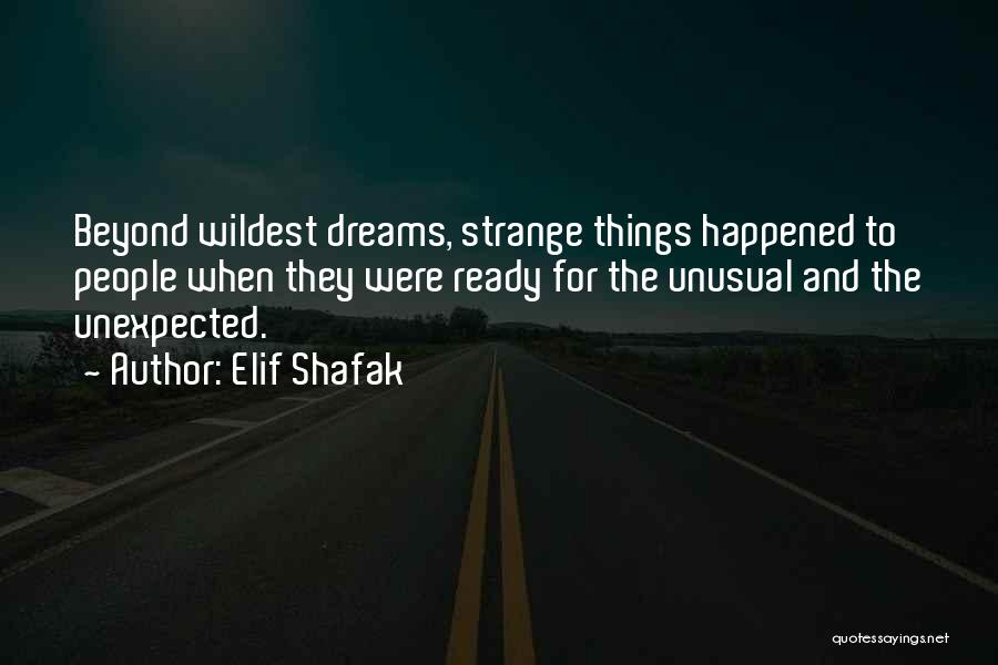 The Strange And Unusual Quotes By Elif Shafak