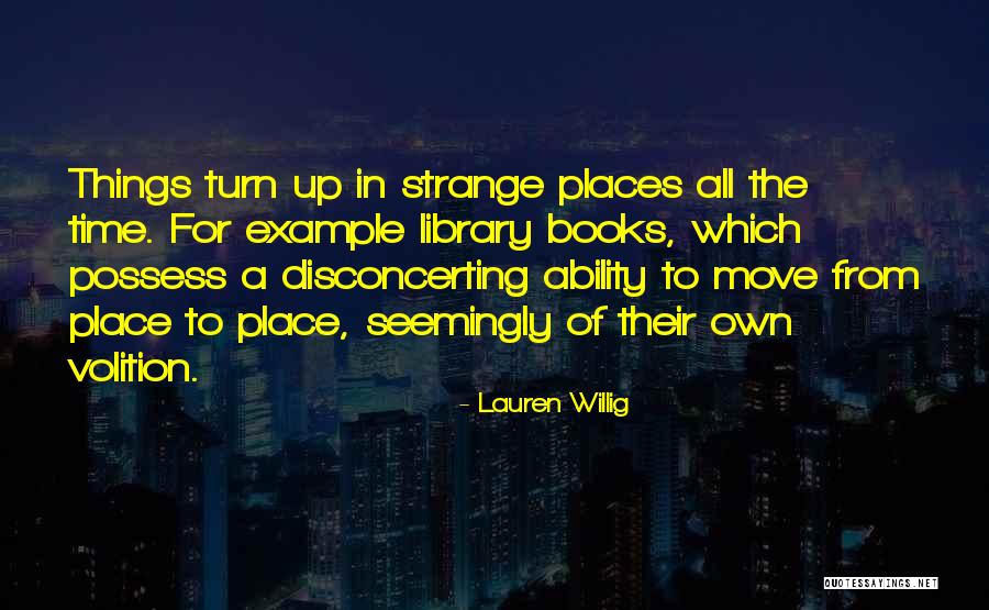 The Strange Library Quotes By Lauren Willig