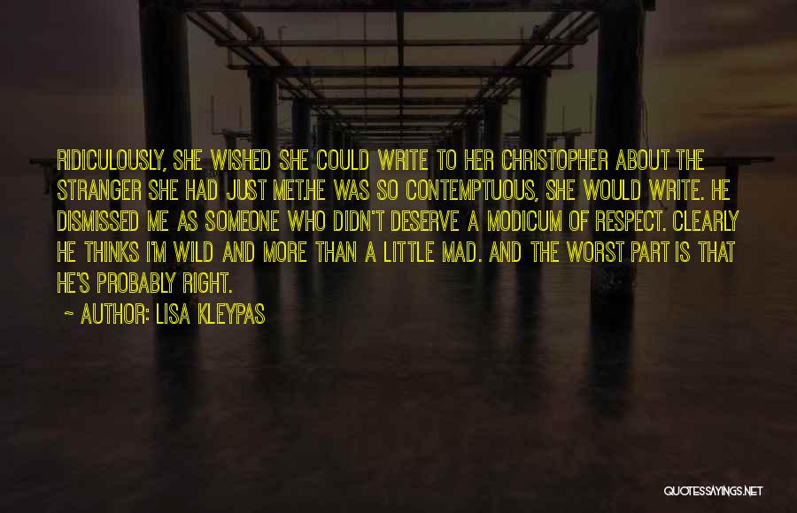 The Stranger Part 1 Quotes By Lisa Kleypas