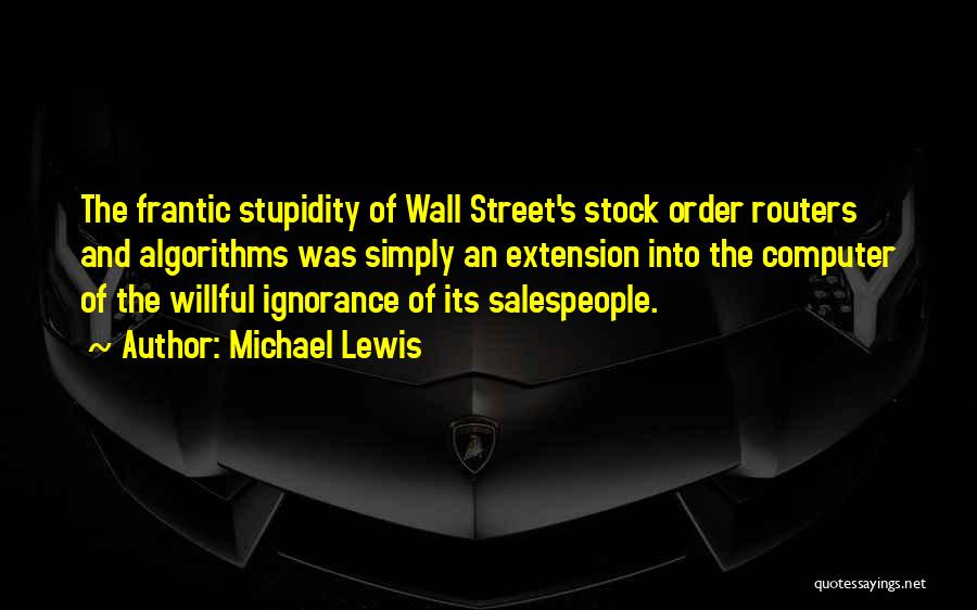 The Street Stock Quotes By Michael Lewis