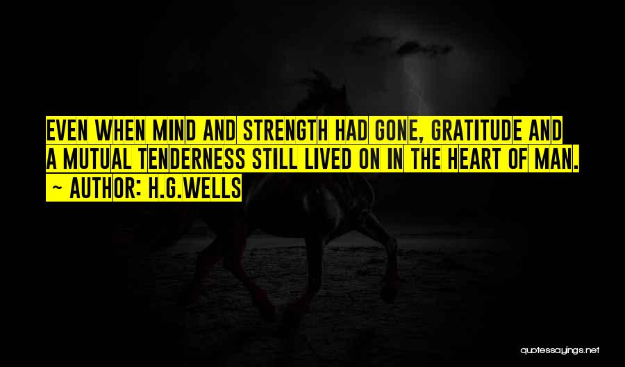 The Strength Of The Mind Quotes By H.G.Wells