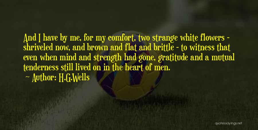 The Strength Of The Mind Quotes By H.G.Wells