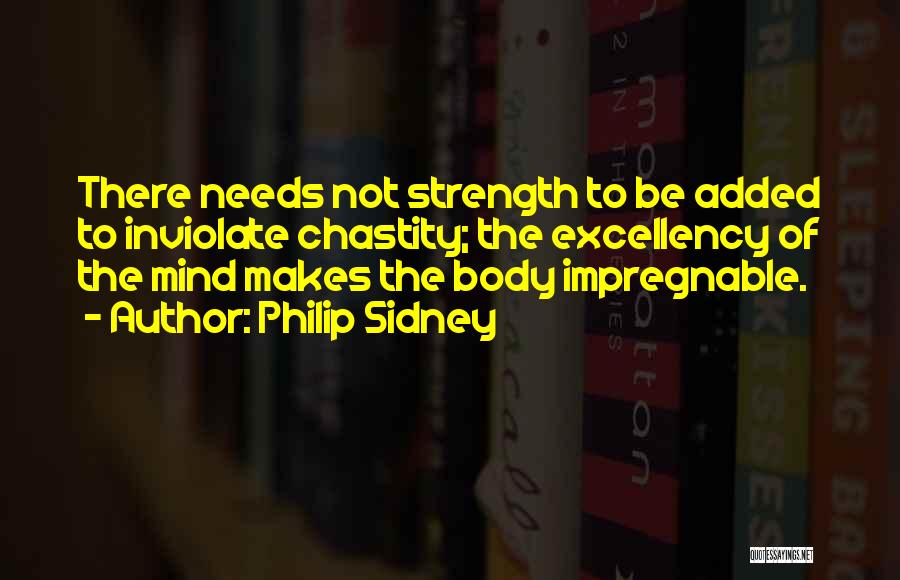 The Strength Of The Mind Quotes By Philip Sidney