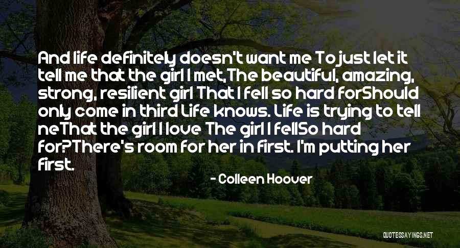 The Strong Falling Quotes By Colleen Hoover