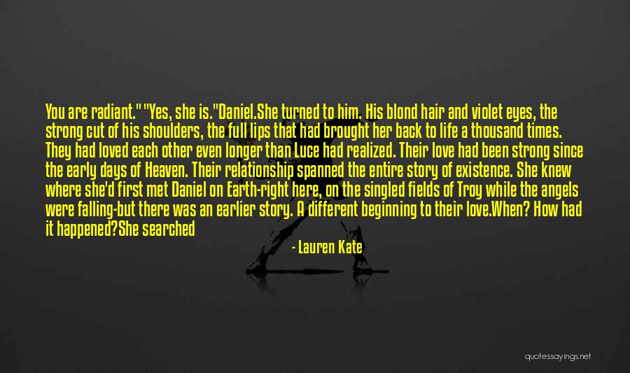 The Strong Falling Quotes By Lauren Kate