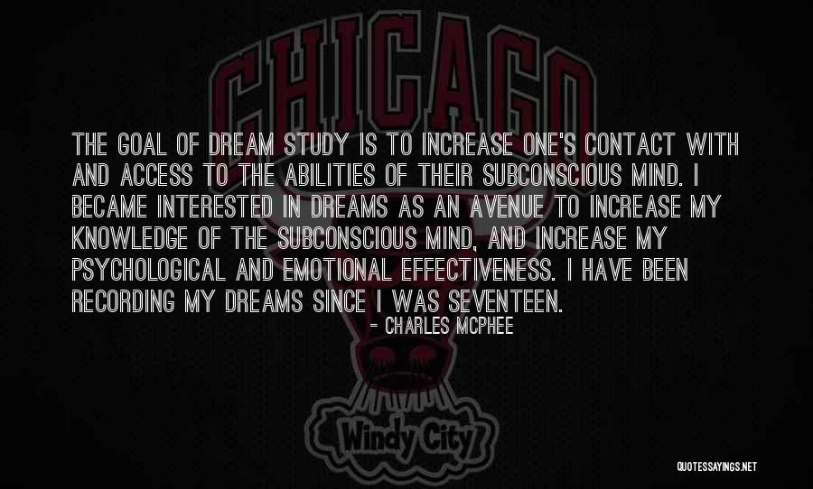 The Subconscious Quotes By Charles McPhee The Subconscious Quotes By Charles McPhee