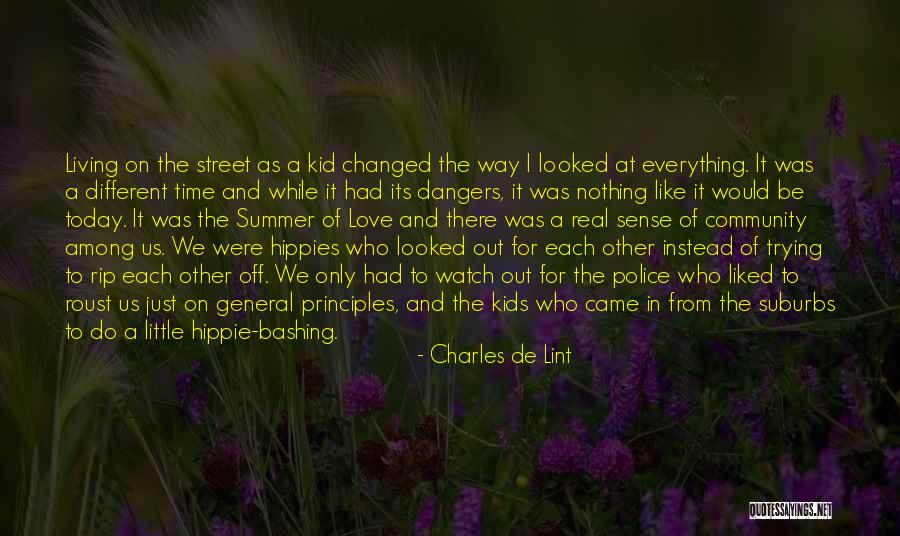 The Suburbs Quotes By Charles De Lint