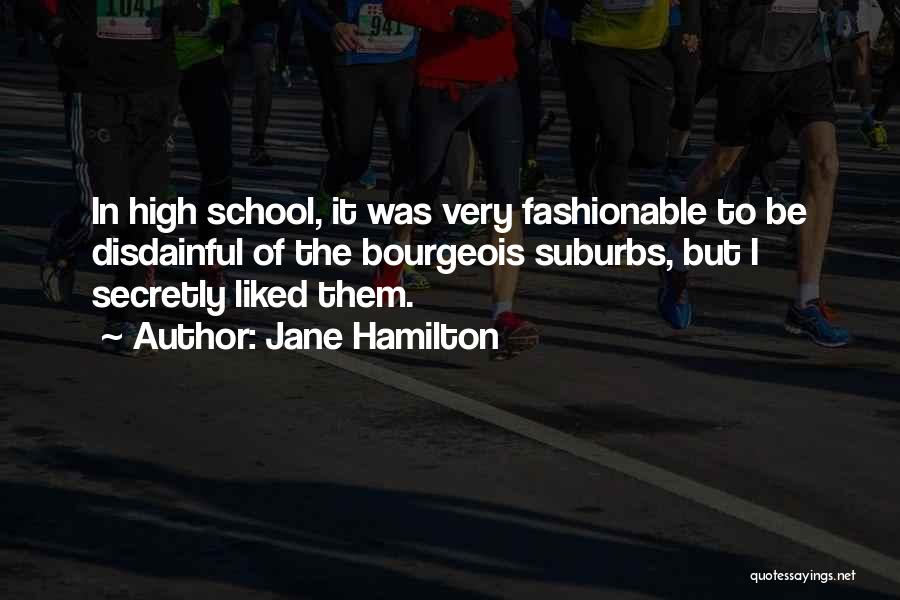 The Suburbs Quotes By Jane Hamilton