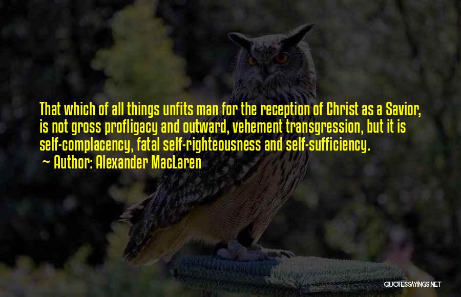 The Sufficiency Of Christ Quotes By Alexander MacLaren