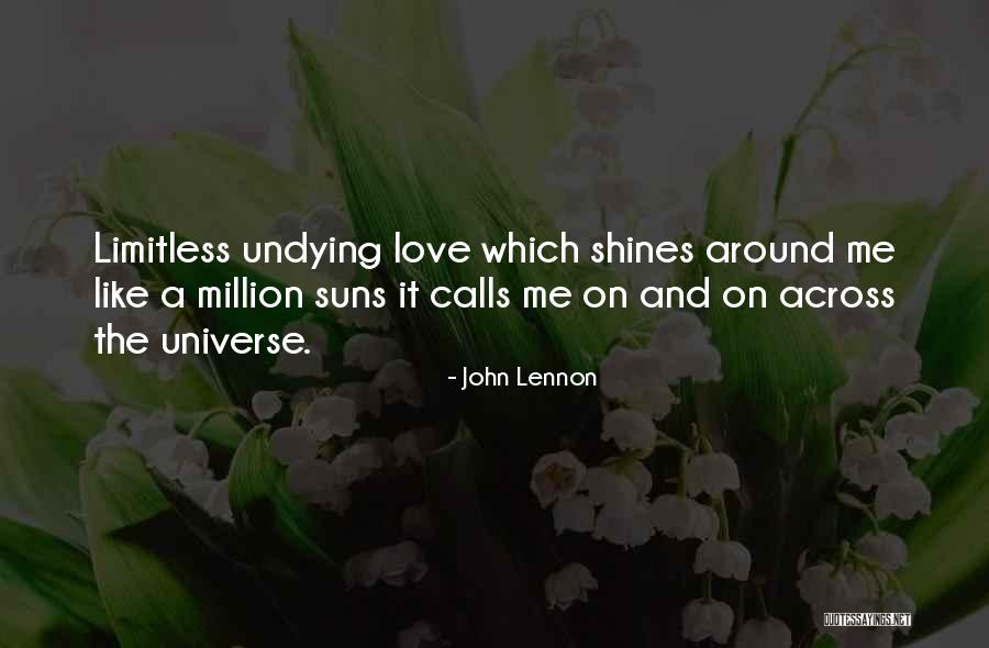 The Sun And Love Quotes By John Lennon