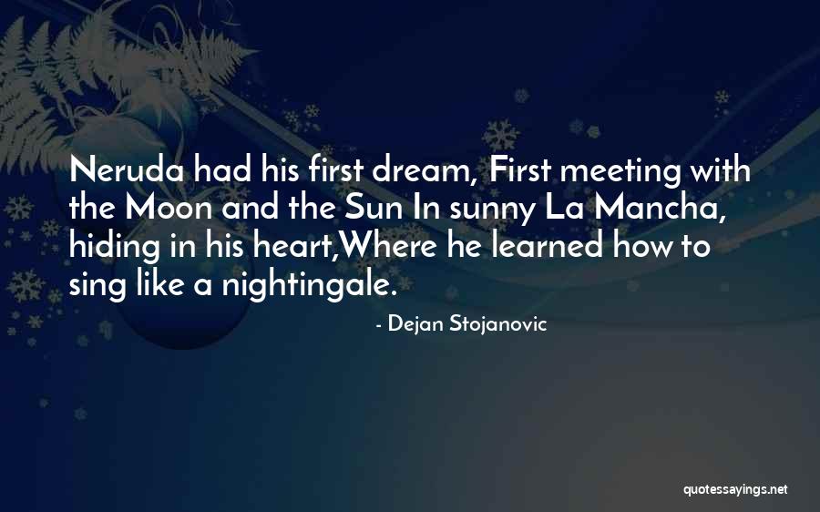 The Sun And Moon Quotes By Dejan Stojanovic