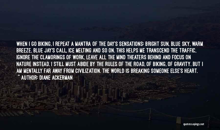 The Sun And Sky Quotes By Diane Ackerman