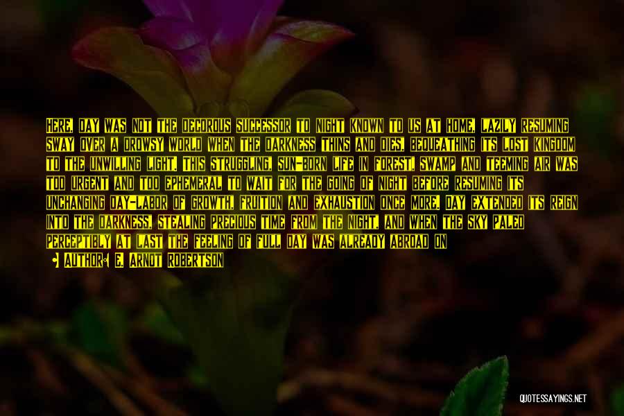 The Sun And Sky Quotes By E. Arnot Robertson The Sun And Sky Quotes By E. Arnot Robertson