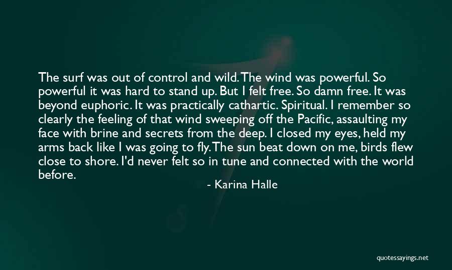 The Sun Going Down Quotes By Karina Halle The Sun Going Down Quotes By Karina Halle