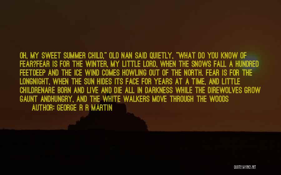 The Sun In Winter Quotes By George R R Martin
