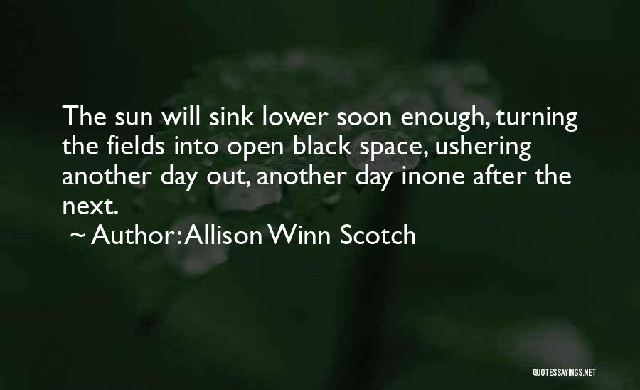 The Sun Quotes By Allison Winn Scotch