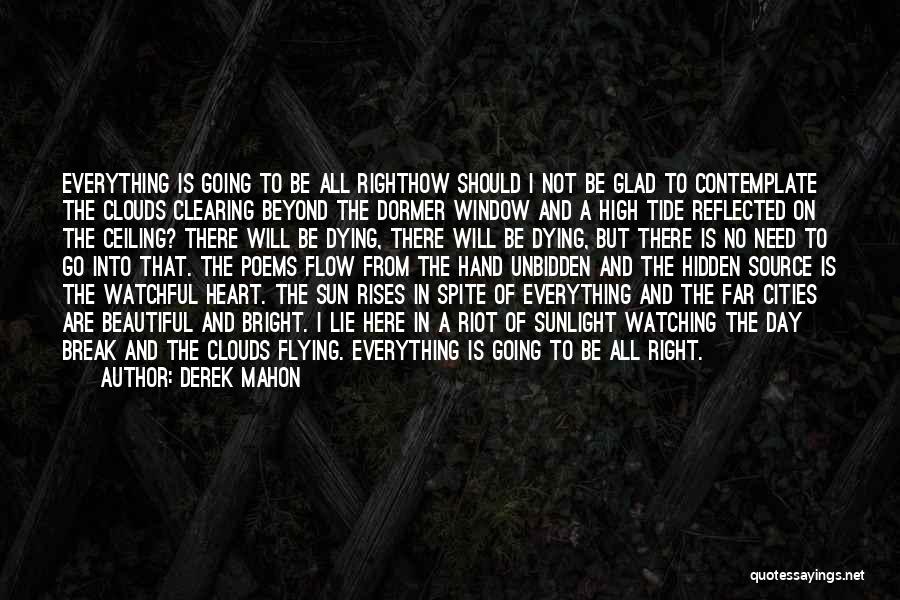 The Sun Rises Quotes By Derek Mahon