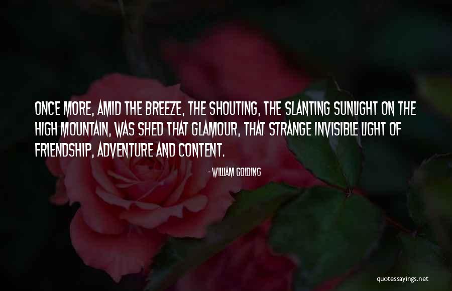 The Sunlight Quotes By William Golding