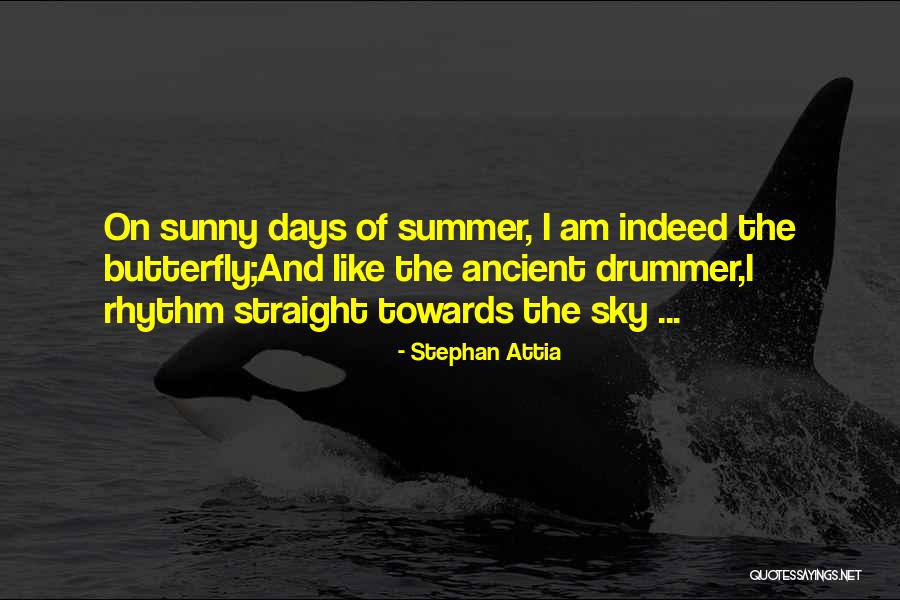 The Sunny Days Quotes By Stephan Attia