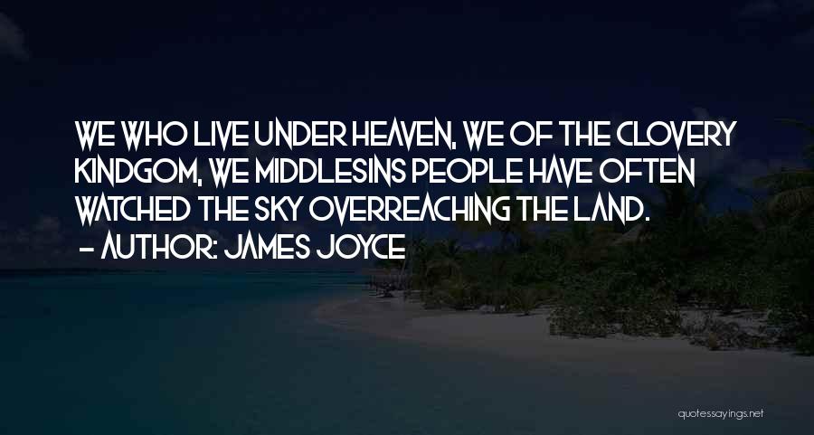 The Sunset Sky Quotes By James Joyce