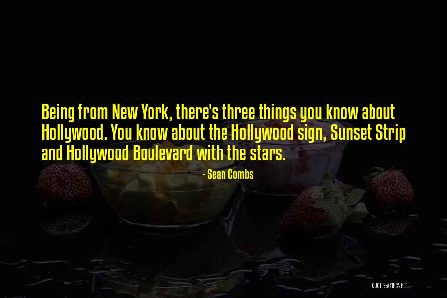 The Sunset Strip Quotes By Sean Combs