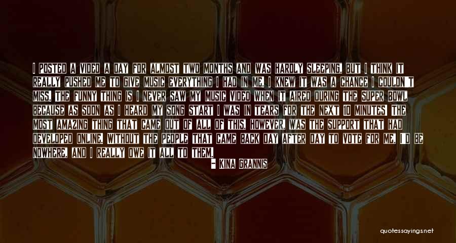 The Super Bowl Quotes By Kina Grannis The Super Bowl Quotes By Kina Grannis