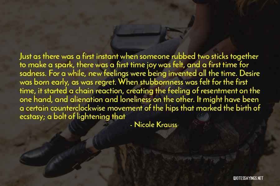 The Surprise Of Love Quotes By Nicole Krauss The Surprise Of Love Quotes By Nicole Krauss