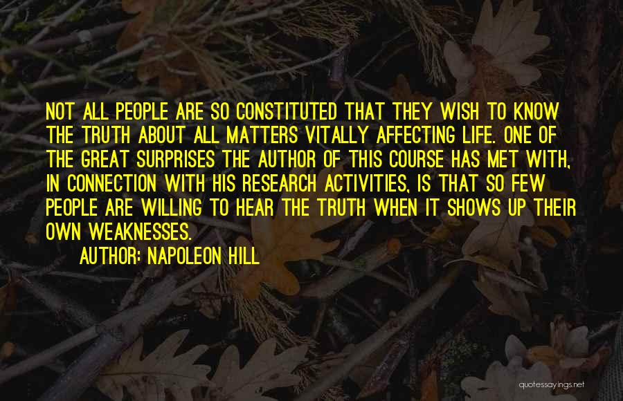 The Surprises In Life Quotes By Napoleon Hill