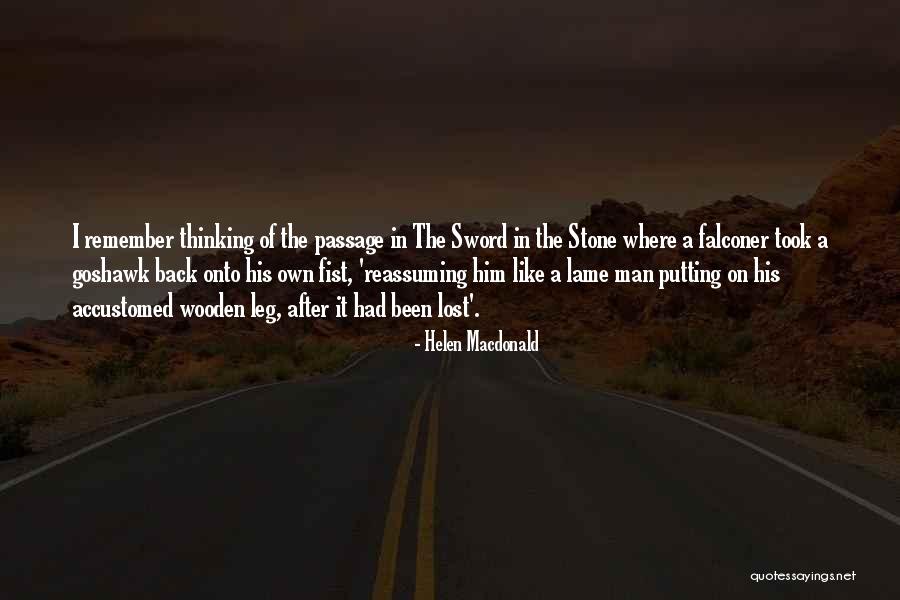 The Sword In The Stone Quotes By Helen Macdonald The Sword In The Stone Quotes By Helen Macdonald