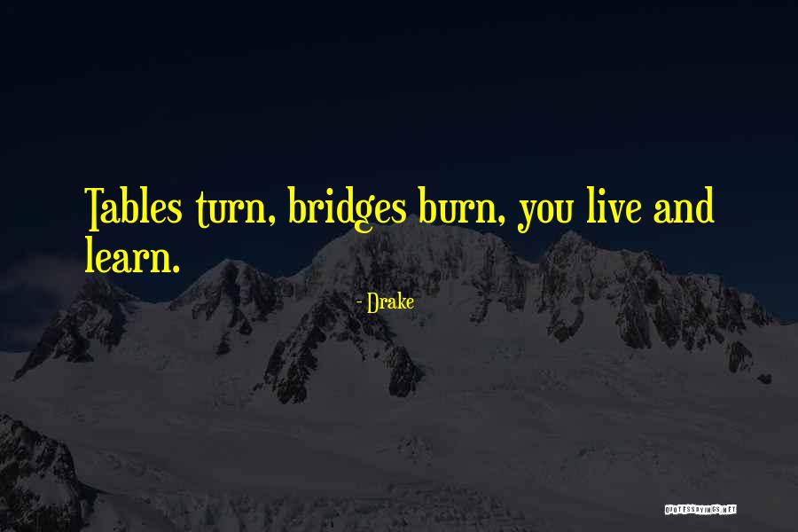 The Tables Will Turn Quotes By Drake The Tables Will Turn Quotes By Drake