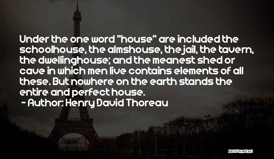 The Tavern Quotes By Henry David Thoreau
