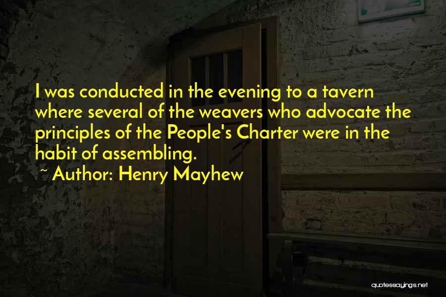 The Tavern Quotes By Henry Mayhew
