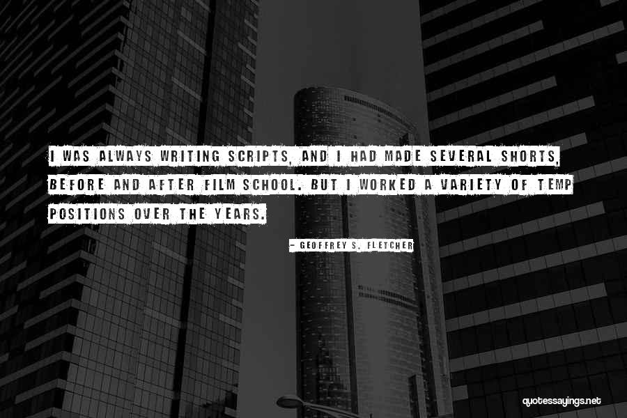 The Temp Quotes By Geoffrey S. Fletcher The Temp Quotes By Geoffrey S. Fletcher
