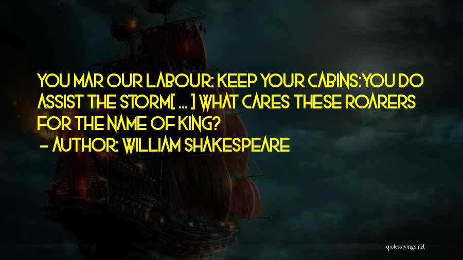 The Tempest Storm Quotes By William Shakespeare